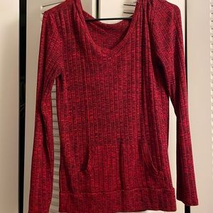 Small Zenana outfitters red hoodie shirt